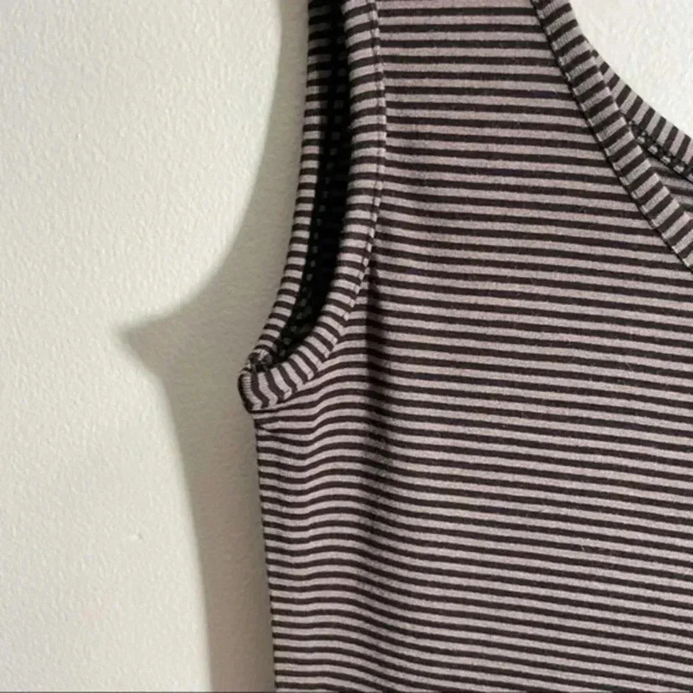 Philosophy Sleeveless Striped Maxi dress with back pockets Small - Picture 7 of 8